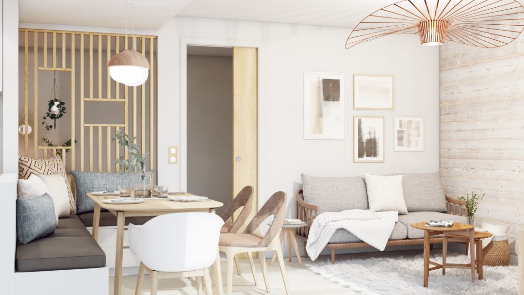 Salon Scandinave - Escale Deco
